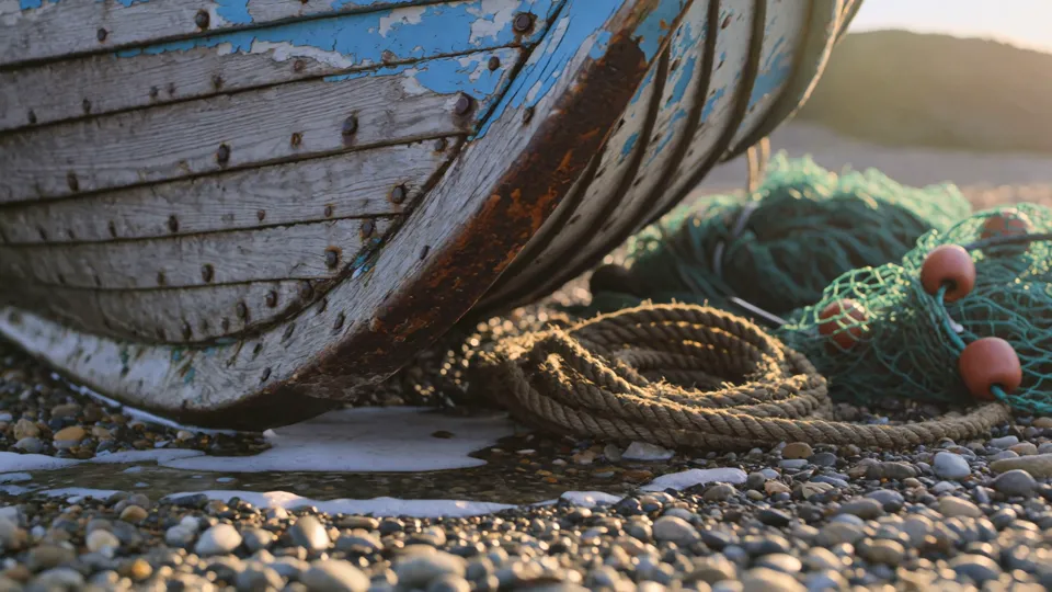 Kling v3 at 4K: the same boat on the same beach, from the same prompt